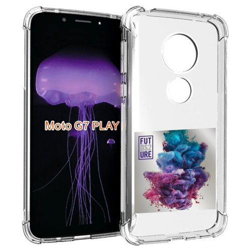 Чехол MyPads Future - DS2 (Dirty Sprite 2) для Motorola Moto G7 Play задняя-панель-накладка-бампер чехол mypads ситроен citroen 2 для motorola moto g7 play задняя панель накладка бампер