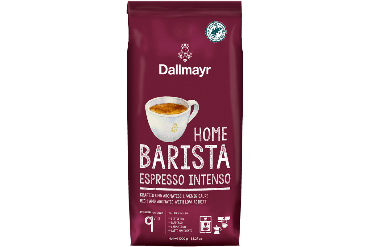 Кофе в зернах DALLMAYR Home Barista Espresso Intenso, 1кг - фотография № 5