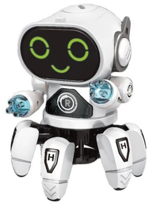 Робот интерактивный Краб, робот многоножка, световые и звуковые эффекты
