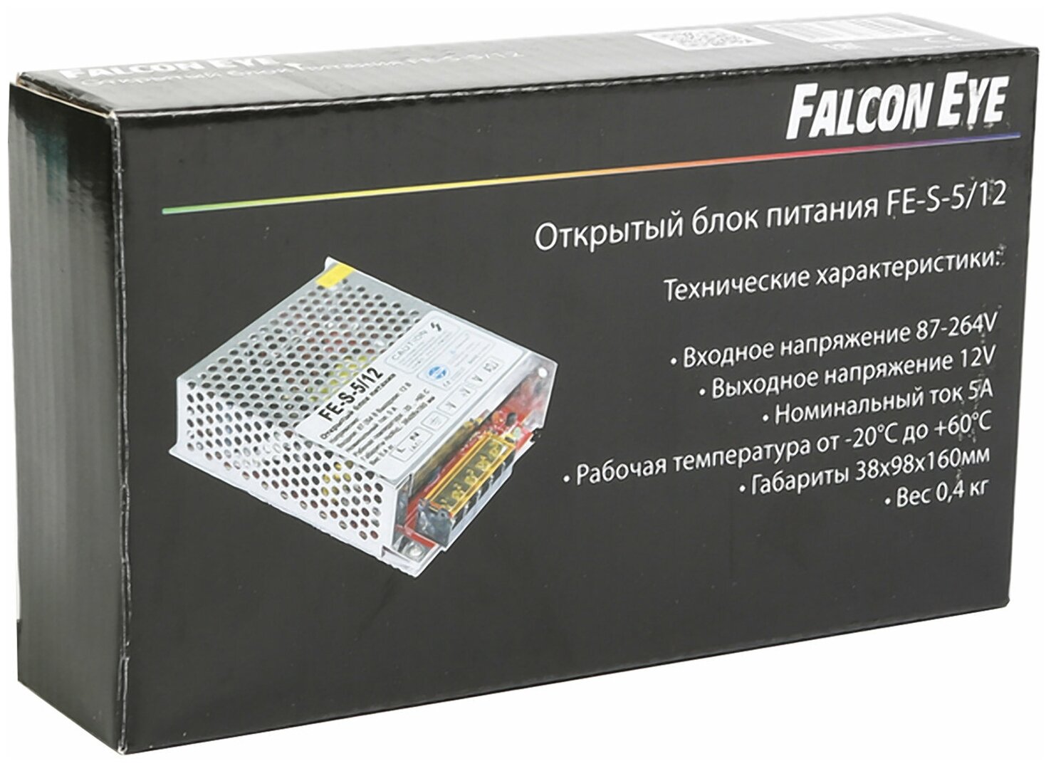 Блок питания Falcon Eye FE-S-5/12 (открытый, 12В, 5А)