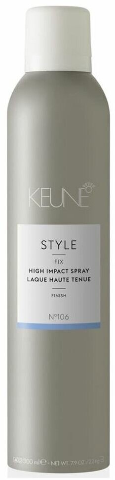 Лак Keune Style Fix. High Impact Spray, 300 мл