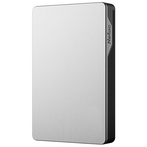Жесткий диск Netac External K338 4Tb Silver-Grey NT05K338N-004T-30SL
