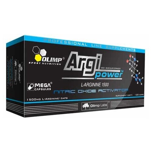 Аргинин и N.O. бустеры OLIMP ArgiPower 120 капс