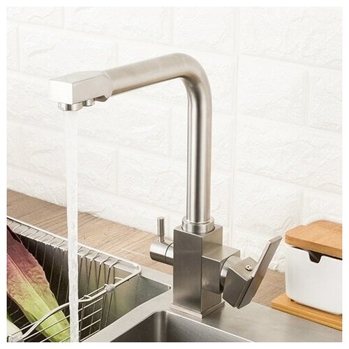 Смеситель для кухни (мойки) под фильтрованную воду осмос ESA KF12