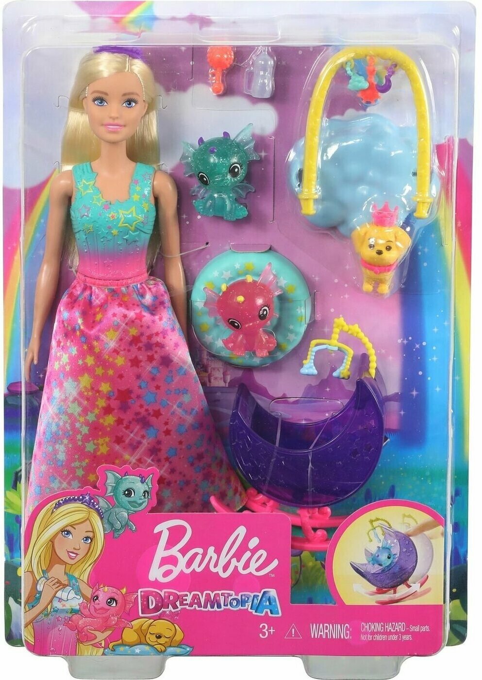 Кукла Barbie Заботливая принцесса Детский сад для драконов - фото №2