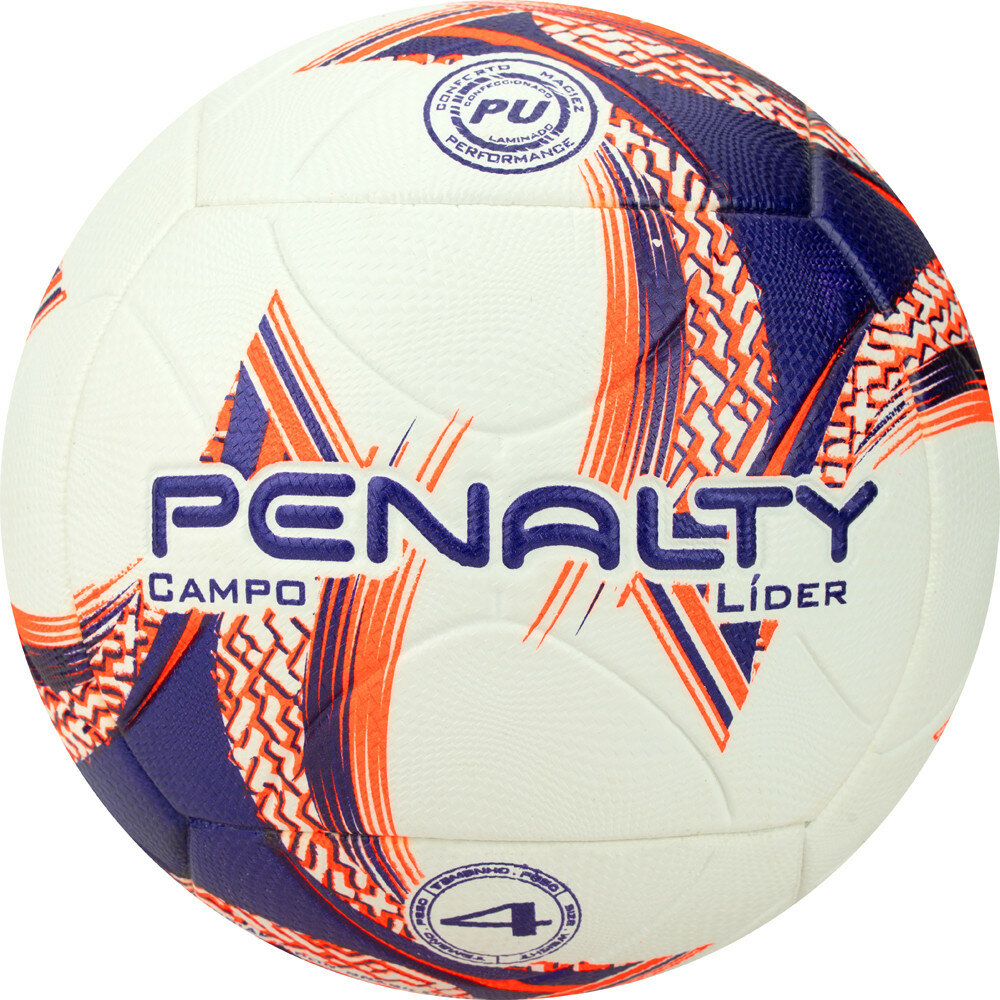Мяч футбольный Penalty Bola Campo Lider N4 Xxiii 5213401239-u, размер 4 (4)