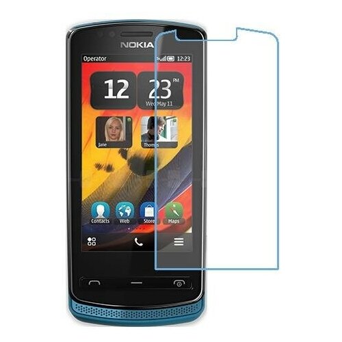 Nokia 700 защитный экран из нано стекла 9H одна штука
