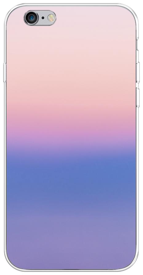 Силиконовый чехол на Apple iPhone 6S / Айфон 6S Солнечный градиент