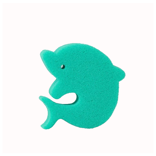 Губка для тела детская «Дельфин», 9×9 см
