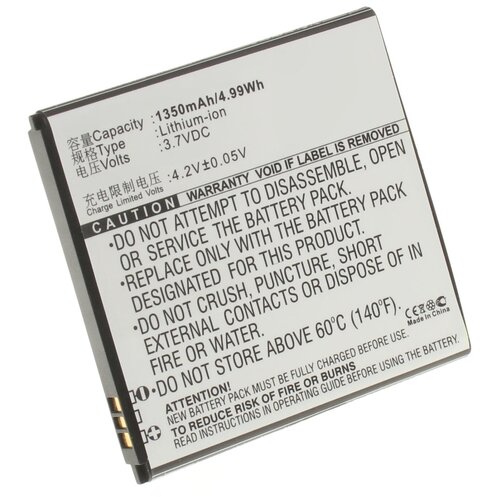 Аккумуляторная батарея iBatt iB-A1-M632 1350mAh для телефонов BL209, аккумуляторная батарея ibatt ib a1 m247 1350mah для телефонов смартфонов htc