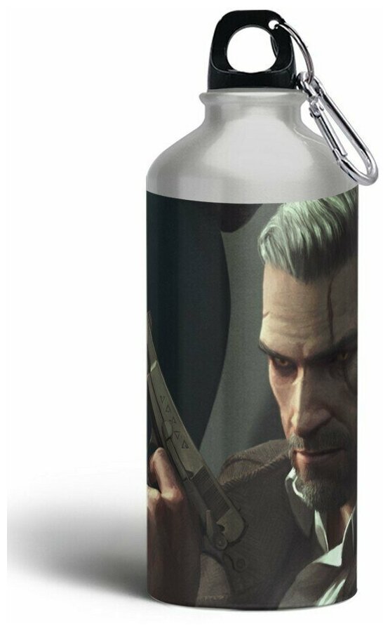 Бутылка фляга спортивная игры the witcher 3 (ведьмак) - 6453