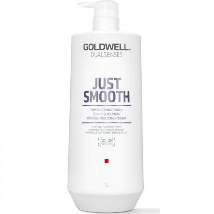 Goldwell Dualsenses Just Smooth Taming Conditioner - Усмиряющий кондиционер для непослушных волос 1000 мл