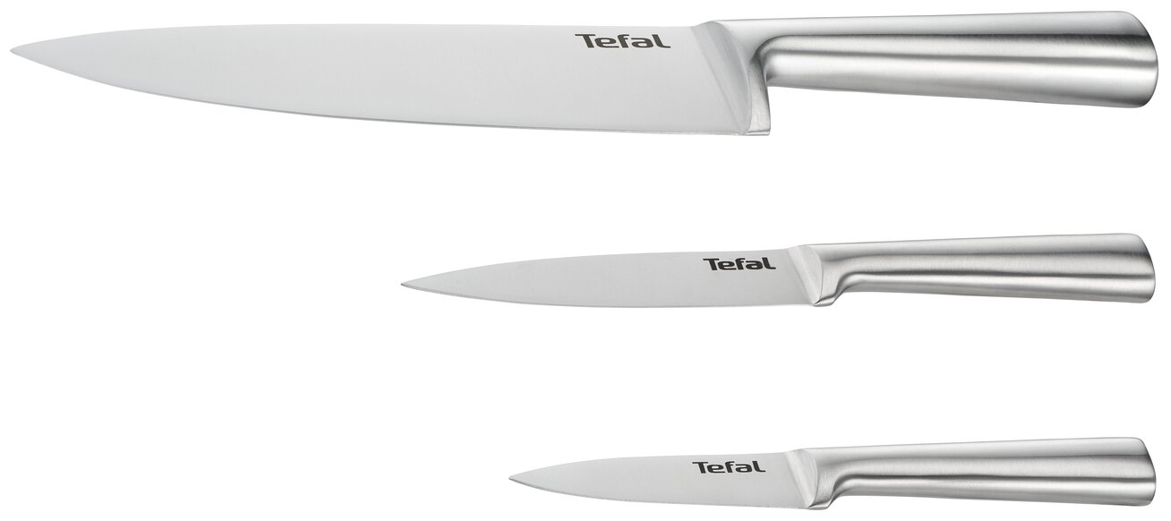 Набор кухонных ножей Tefal Expertise (3 ножа) K121S375 - фотография № 1