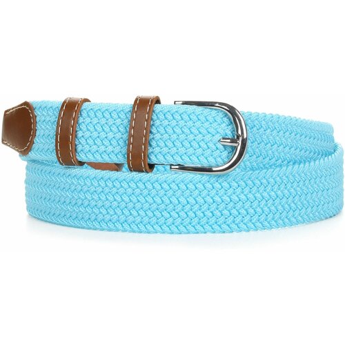 фото Ремень respect, размер 115, голубой