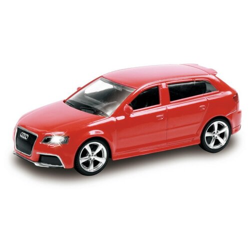 Машинка металлическая Uni-Fortune RMZ City 1:43 Audi RS3 Sportback без механизмов, 2 цвета (красный/