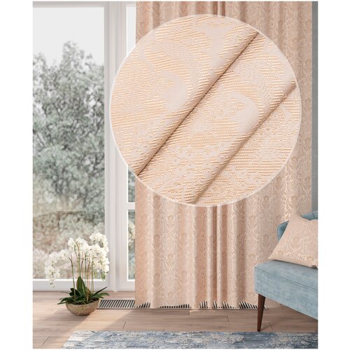 Штора жаккард 