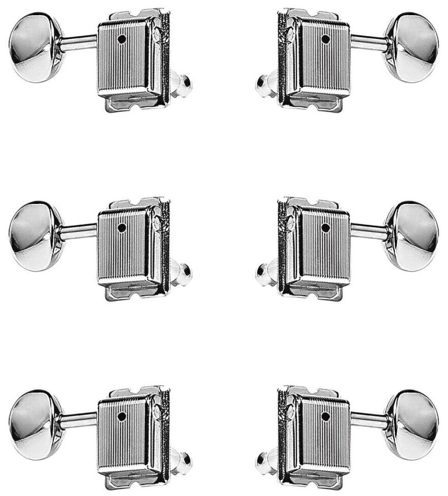 SD91-05M-N-L6 Колки для гитары 6л никель Gotoh