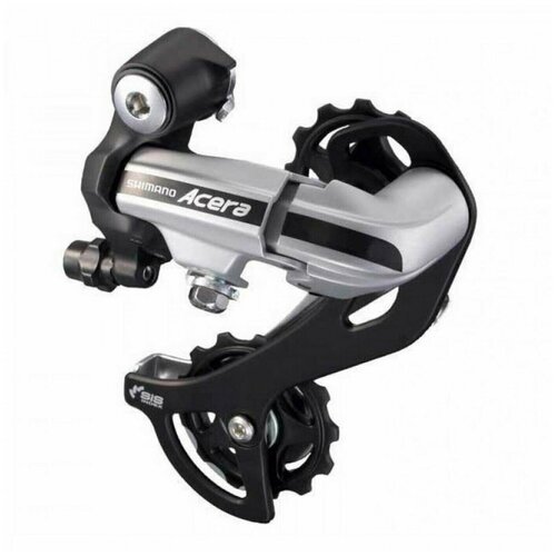 Переключатель скоростей задний SHIMANO Acera, M360, SGS, 7/8ск., серебристый