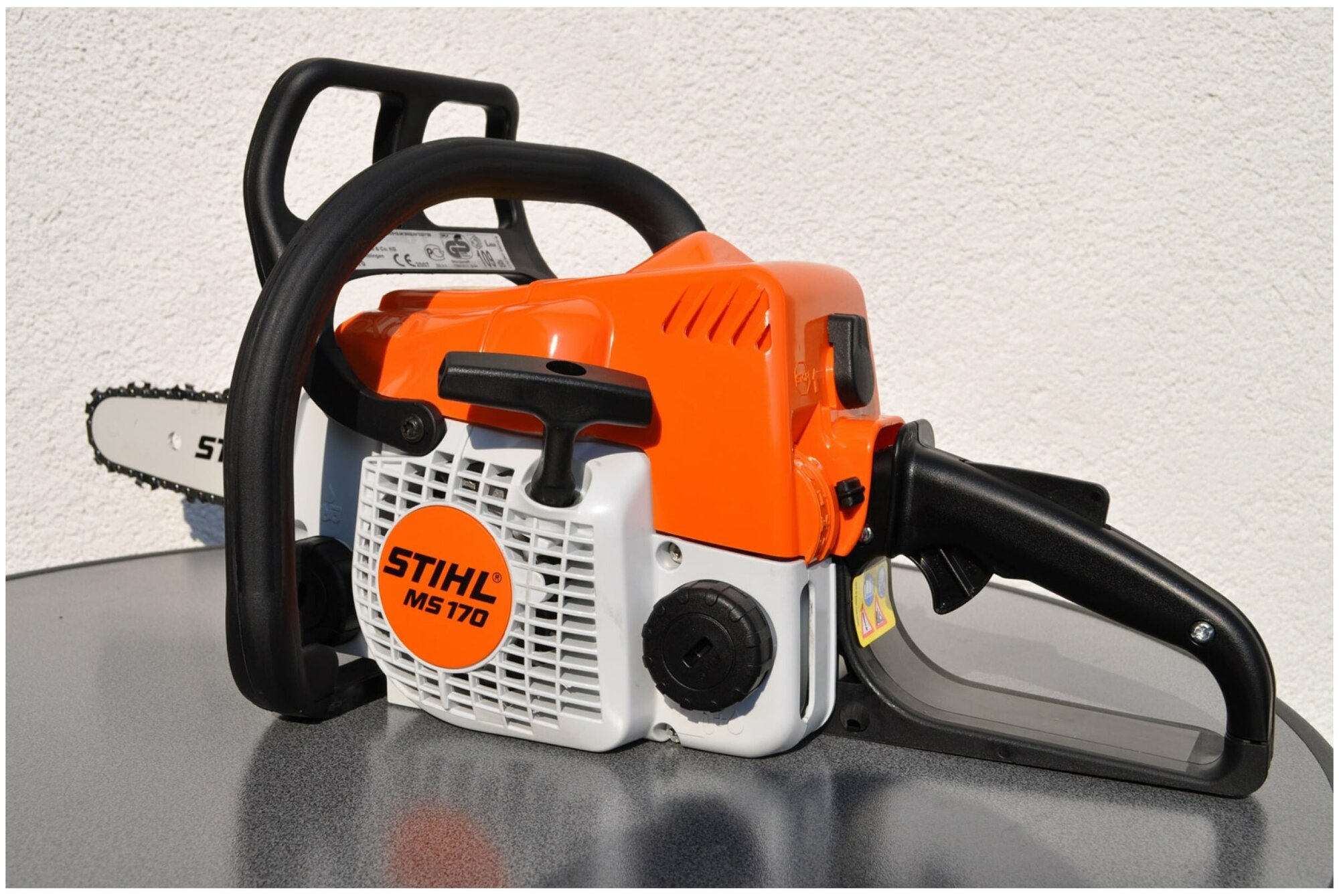 Бензопила Stihl MS 170 (40 см 3/8 1,3 55) без кожуха - фотография № 2