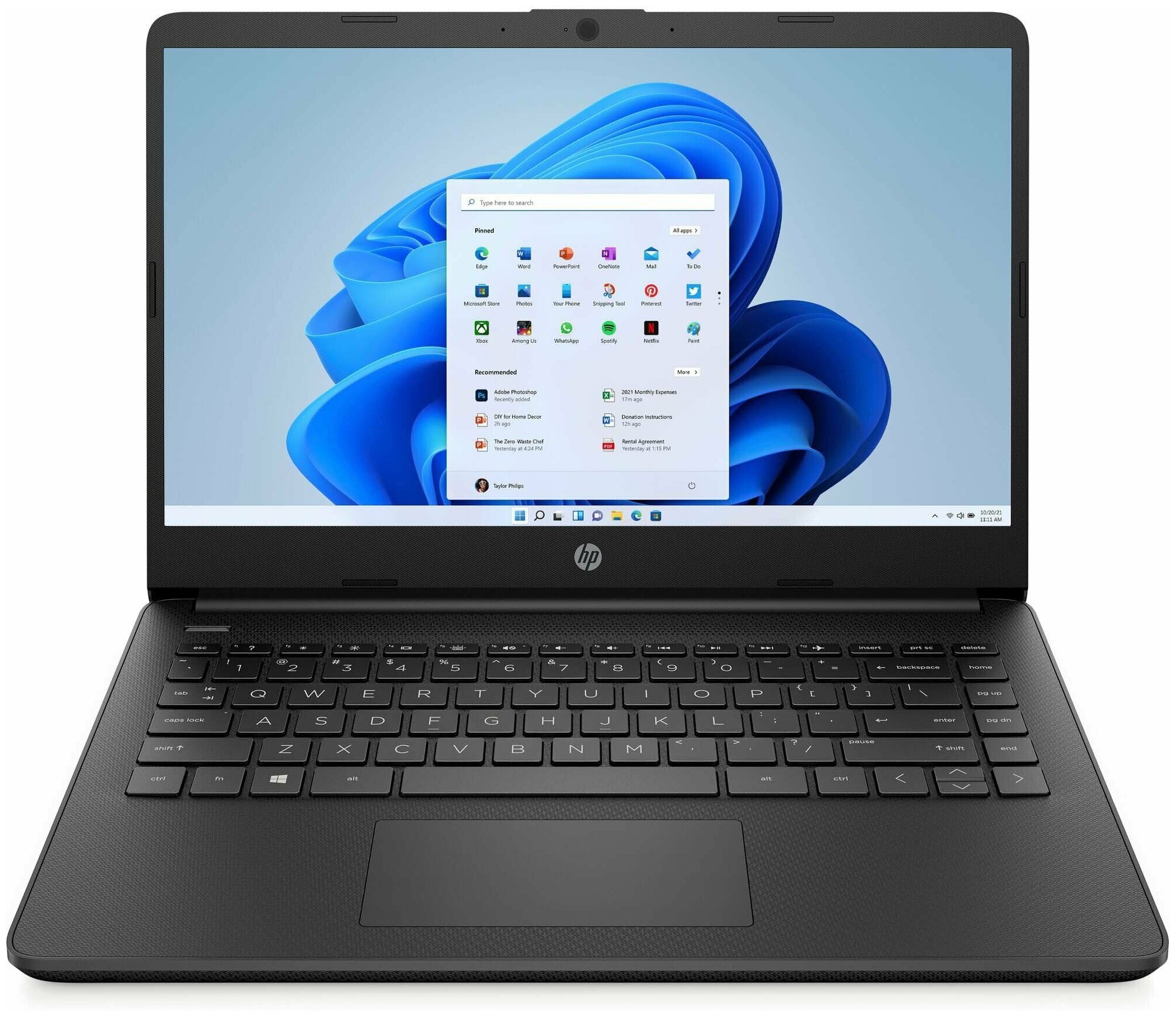 HP Ноутбук HP Laptop 14s-fq0059ur (64S60EA#ACB)