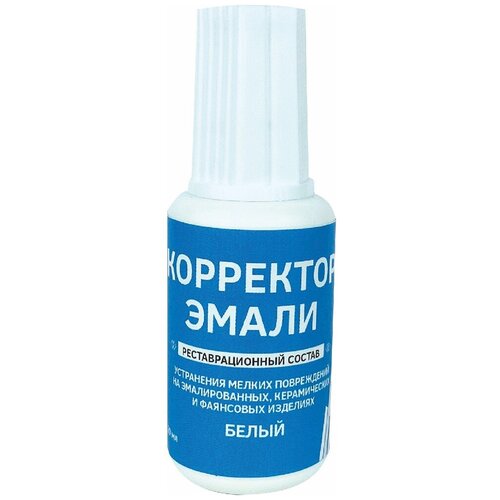 Корректор эмали для ванны и раковины, белый