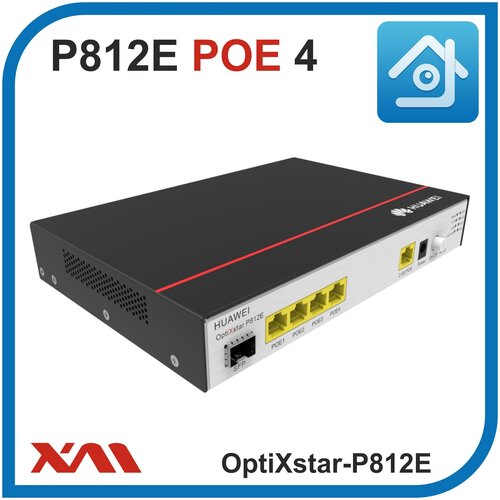 Свитч коммутатор Huawei OptiXstar P812E оптическое абонентское устройство POE на 4 порта + 1 SFP