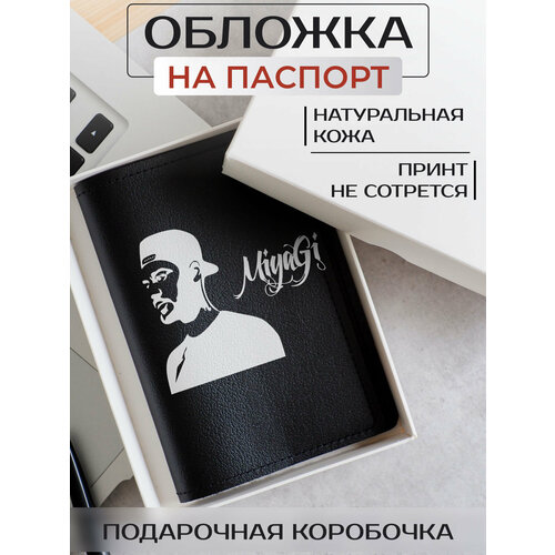 Обложка для паспорта RUSSIAN HandMade, черный обложка для паспорта сувенирshop miyagi мияги hajime