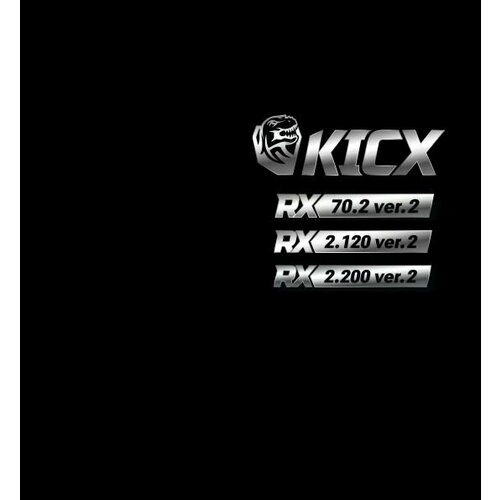 Автомобильный усилитель мощности RX 2.120 ver.2 Kicx 2- х канальный усилитель