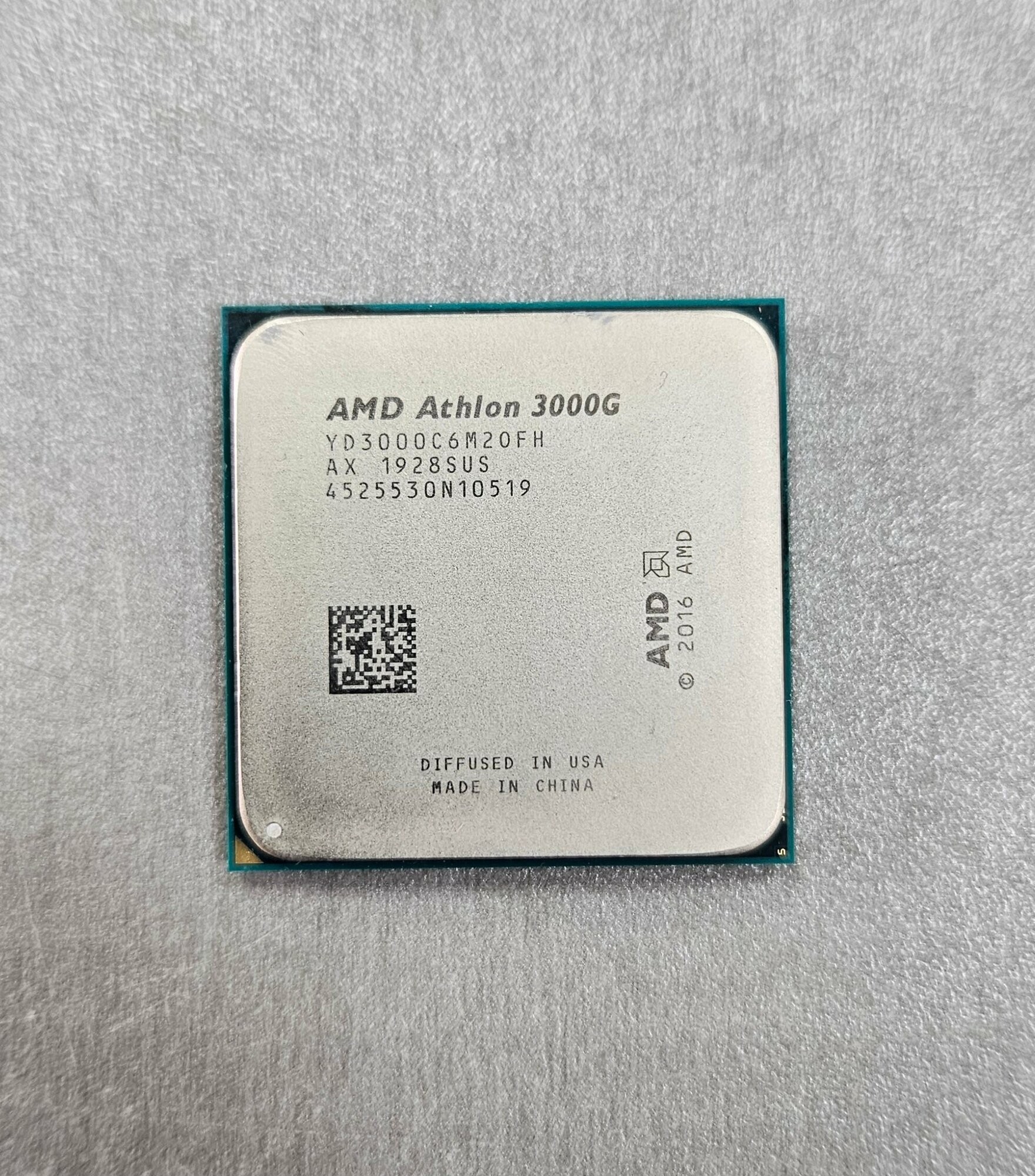 Процессор AMD Athlon 3000G AM4 2 x 3500 МГц