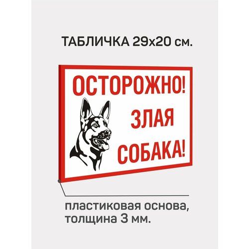 фото Table001 осторожно злая собака