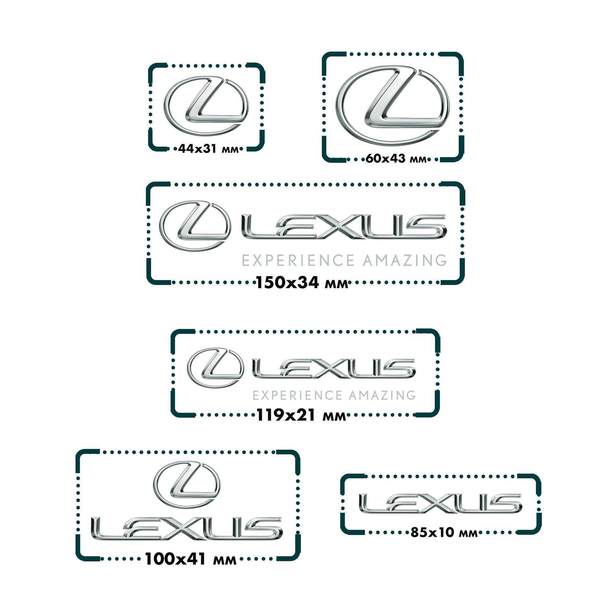 Термонаклейки на одежду Lexus — фото 1