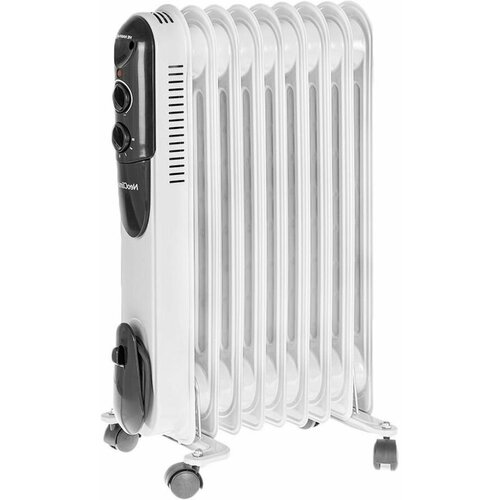 Масляный радиатор Neoclima NC 9309 с терморегулятором 2000Вт 9 секций 3 режима белый 4745₽