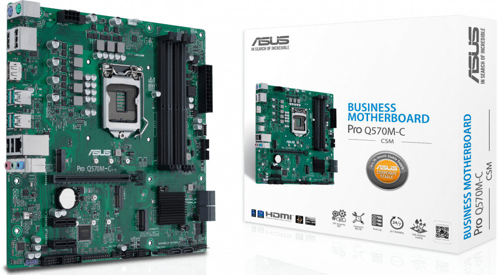 Материнская плата ASUS PRO Q570M-C/CSM (PRO Q570M-C/CSM)