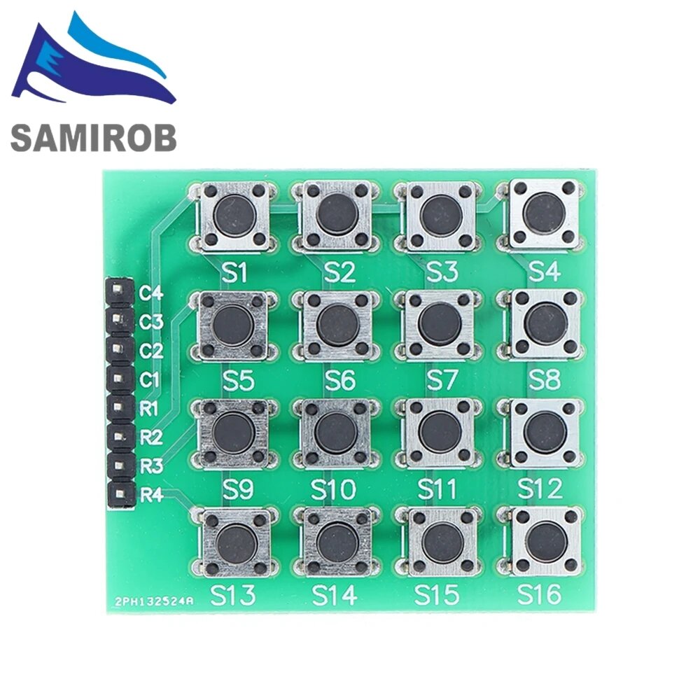 SAMIROB 4x4 Matrix 16 Keypad Keyboard Module