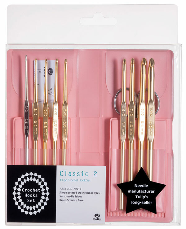 Набор крючков для вязания Classic 2, Tulip, TCK-002e
