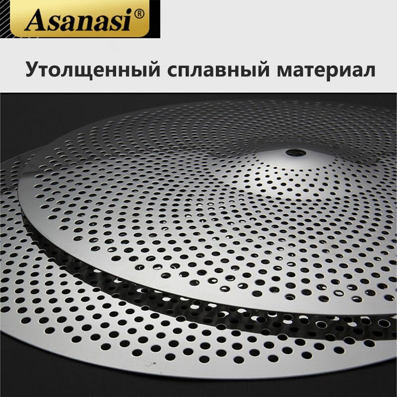 Комплект тихих тарелок для ударных Asanasi