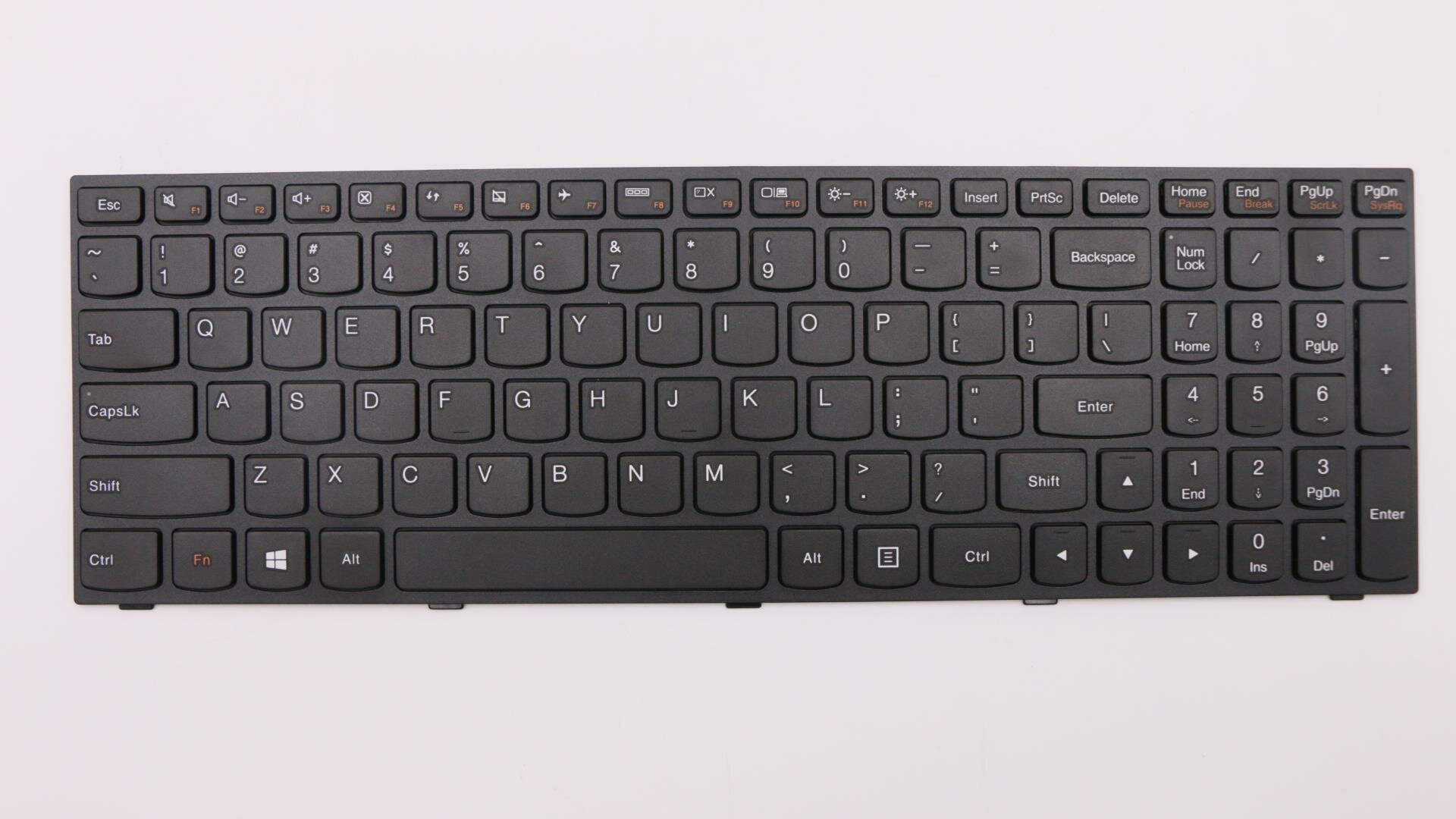 Клавиатура для ноутбука Lenovo Lenovo G50-45, G50-80, G50-30, B50-70, раскладка - английская, без подсветки, черная, US-T6G1-DF (25214785)(25214725)(25214755), оригинал