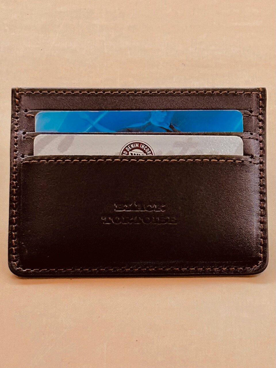 Картхолдер Black Tortoise, темно-коричневый — фото 1