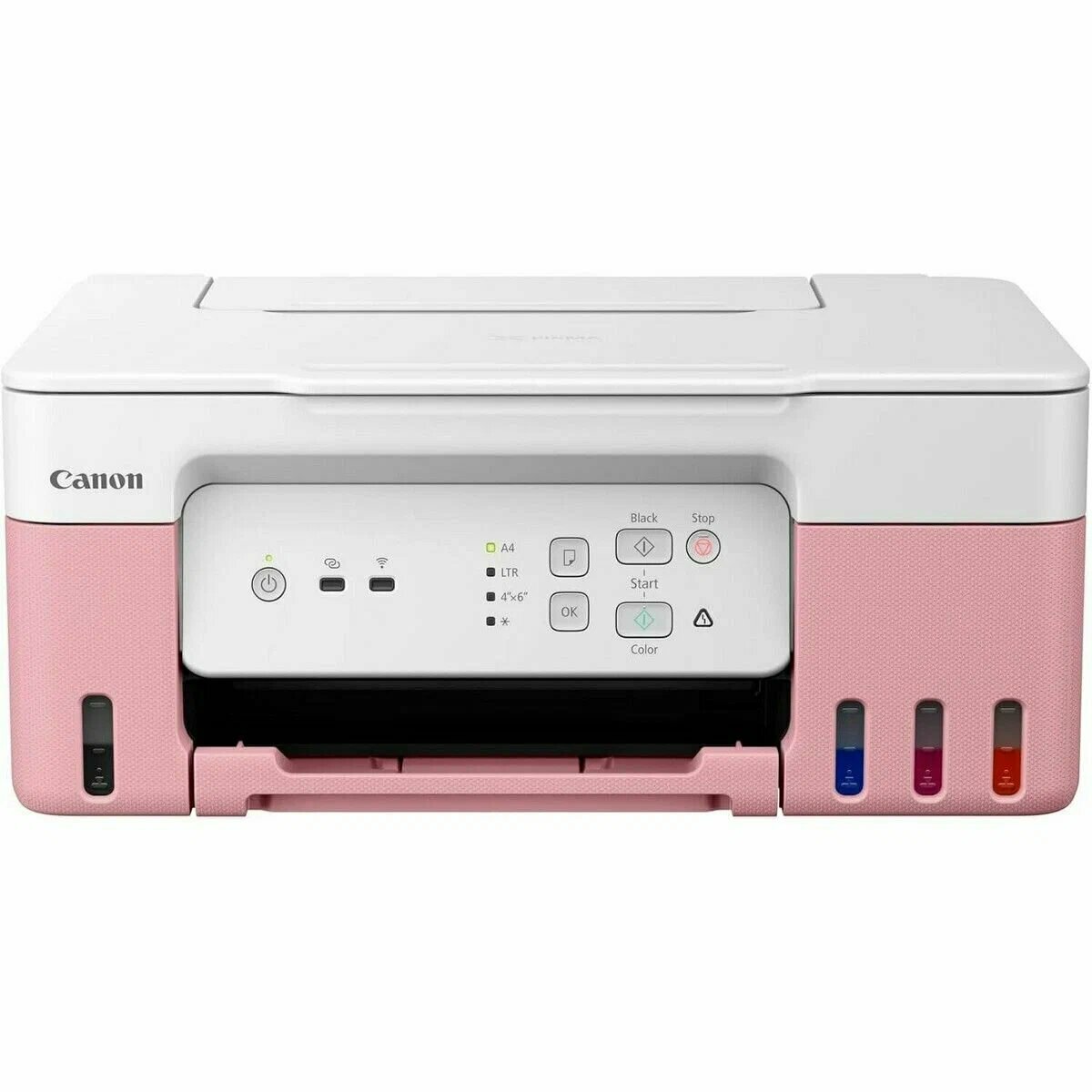 МФУ Canon PIXMA G3430, поддержка AirPrint/Bluetooth/USB/Wi-Fi, цвет розовый
