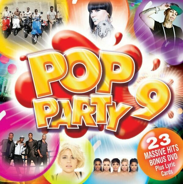 Зарубежный сборник - Pop Party 9 (1CD+ DVD UK 2011 G/VG)