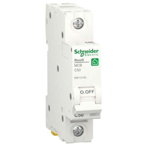 реле контроля напряжения rm35ub3n30 schneider electric Автоматический выключатель Schneider Electric Resi9 (С) 6 kA 50 А