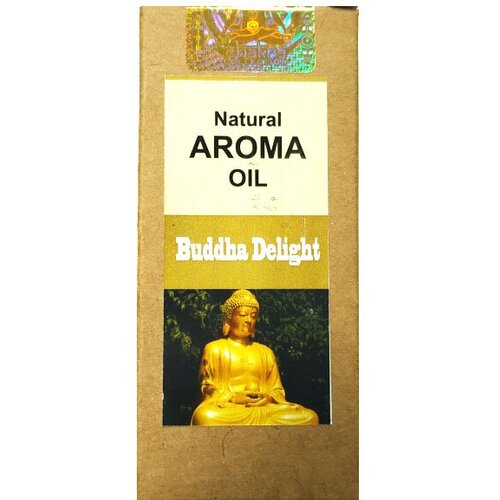Natural Aroma Oil BUDDHA DELIGHT, Shri Chakra (Натуральное ароматическое масло будда делайт, Шри Чакра), 10 мл.