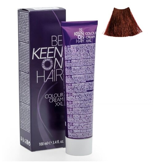 KEEN Be Keen on Hair крем-краска для волос XXL Colour Cream, 7.77 Cappuccino