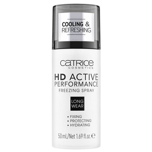 Фиксирующий спрей для макияжа CATRICE - HD Active Performance Freezing Spray