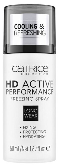Фиксирующий спрей для макияжа CATRICE - HD Active Performance Freezing Spray