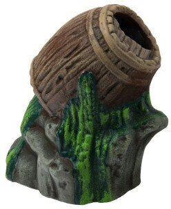Декор для аквариума"Бочка на камнях", керамический, 13 х 10 х 17 см 1079736 . - фотография № 9