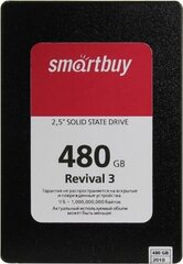 Накопитель SSD 2.5' SmartBuy SB480GB-RVVL3-25SAT3 Revival 3 480GB SATA-III TLC 3D NAND PS3111 550/460 IOPS 81K MTBF 1.8M 7mm Bulk