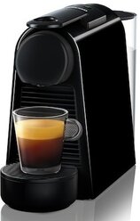 Кофемашина капсульная Nespresso Essenza Mini D30, черная глянцевая