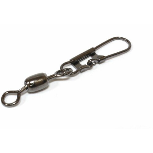 вертлюг для рыбалки owner snap swivel с карабином 01 уп 5шт Вертлюг для рыбалки OWNER SNAGLESS SNAP with BARREL SWIVEL с карабином №6 (уп.5шт)