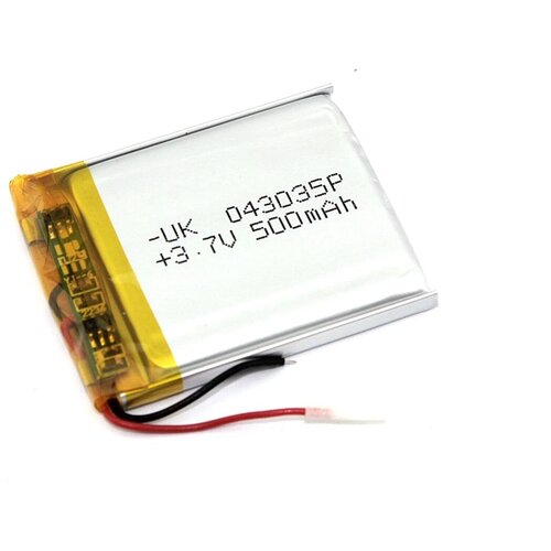 Аккумулятор Li-Pol (батарея) 4*30*35мм 2pin 3.7V/500mAh